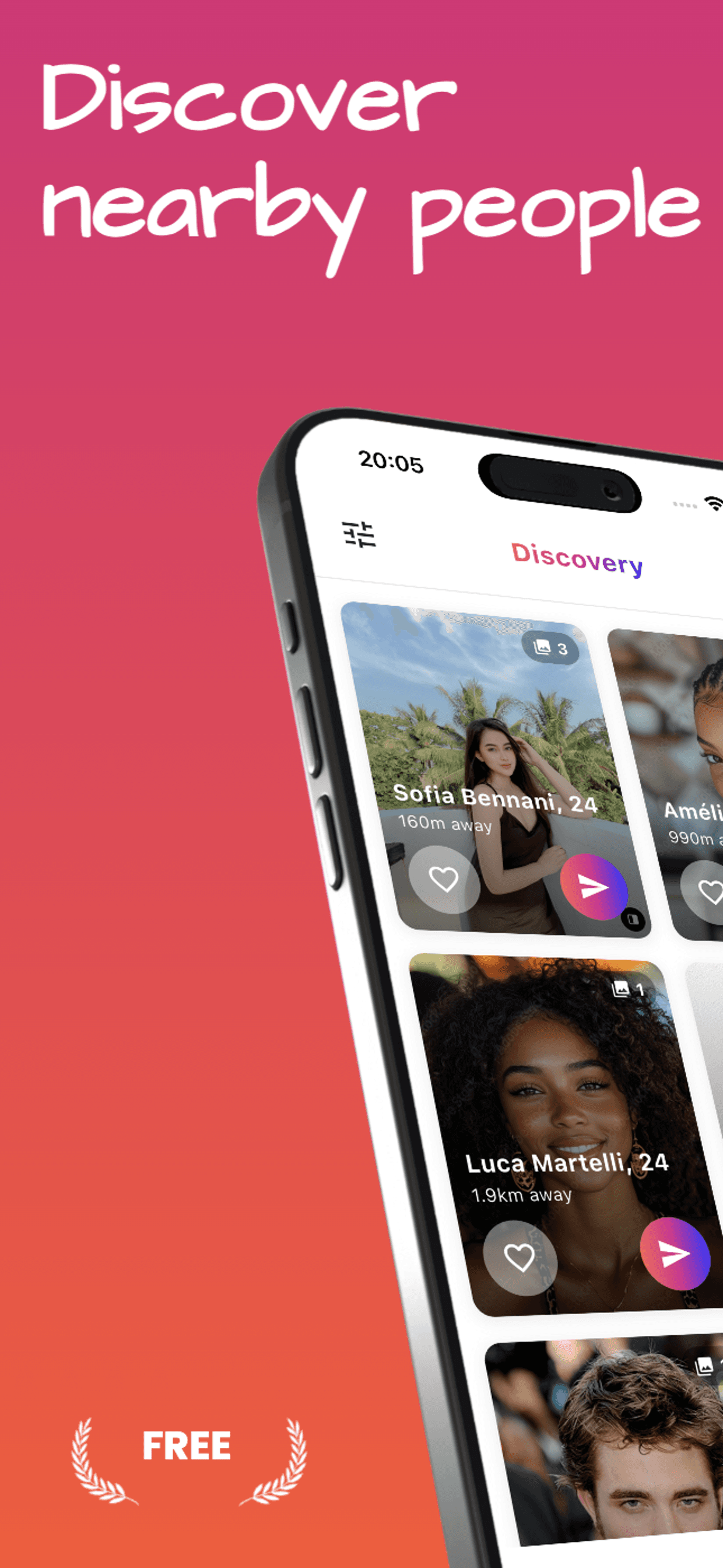 Screenshot showcasing a detailed member profile