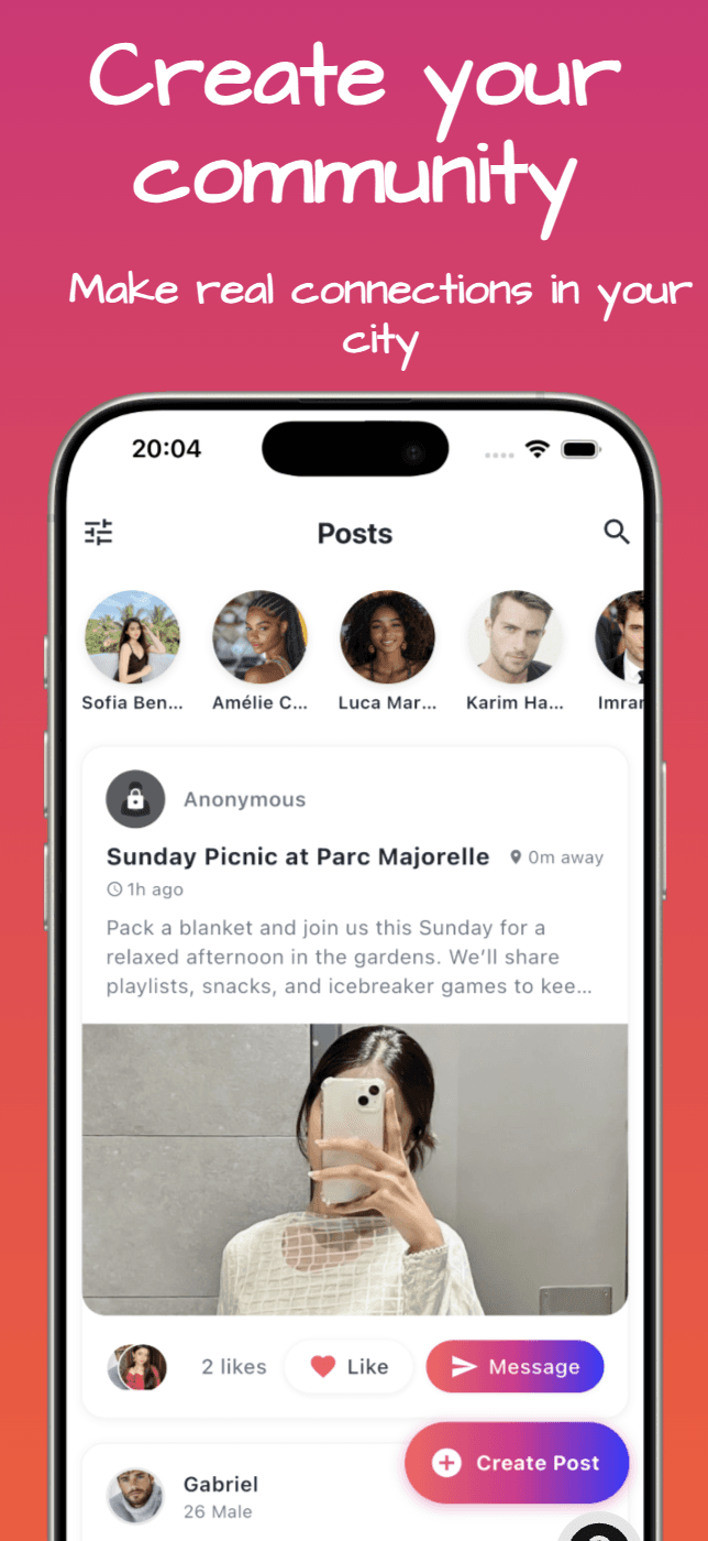 InMeet app screenshot